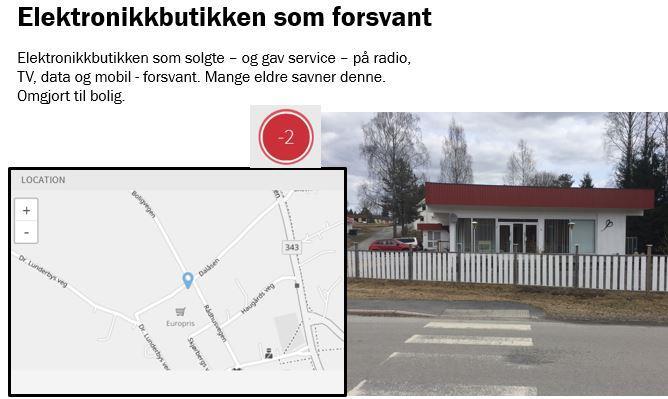 47 Registrering Eidskog I Sarpsborg/Skjeberg sentrum introduserte vi kartappen for tre svært IKT-kyndige eldre menn som ikke hadde behov for opplæring, og som deretter testet den ut på egenhånd i de