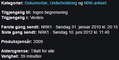 Siste reis med RS Stavanger Tips om en filmopplevelse for skøyteklubbmedlemmer fra www.nrk.