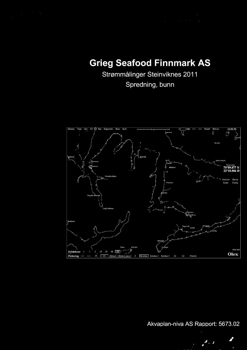 Grieg Seafood Finnmark AS Strømmålinger Steinviknes