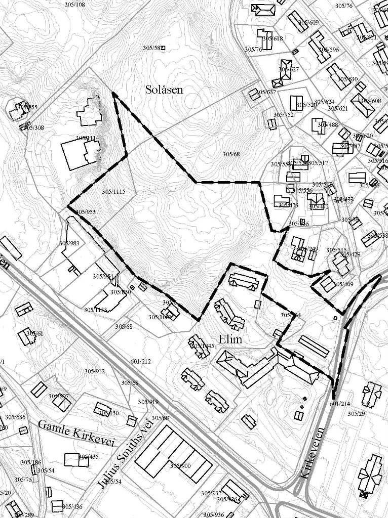 Detaljreguleringsplan for Solåsen (Kirkeveien 190) Reguleringsplan for Solåsen ble startet opp mars 2015. Planen utarbeides av Rambøll på vegne av Solåsen utbygging.