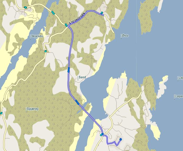 11 Turnr 532-5511 Hvaler ungdomsskole Sydengen - Hvaler ungdomsskole Avgang 08:17 Ankomst 08:25 Kjørelengde (km)