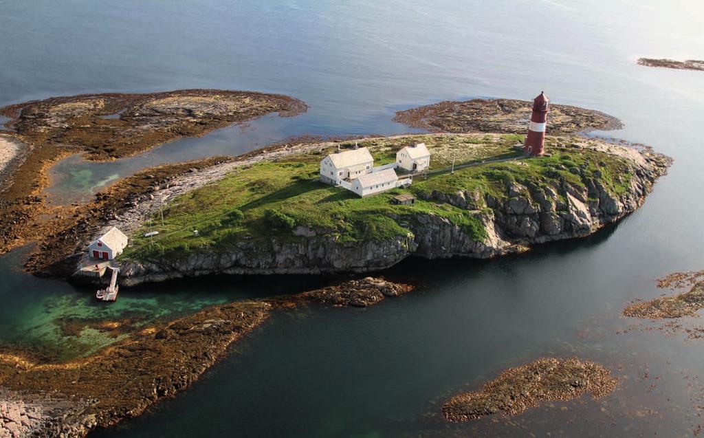 Det fredete området Fra Riksantikvarens fredningsvedtak: Omfanget av fredningen: Fredningsområdet omfatter hele øya som fyrstasjonen ligger på (Staten v/kystverket), se kart side 10.