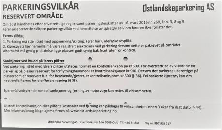 som i større grad møter våre behov. Her vil dialogen på skjermen være tydeligere. Vi kan nå også registrere gjesteparkering på nettet.