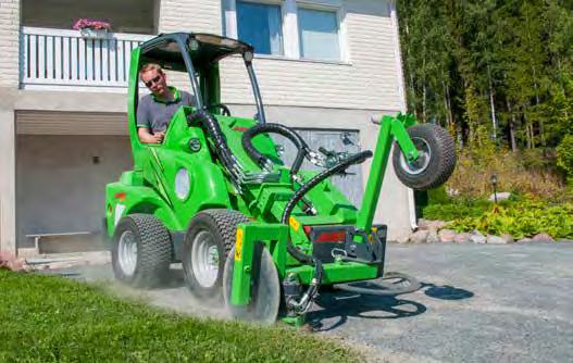 Slått og klipping Kantfres Avant kantfres er det perfekte utstyret for trimming kantene på plener, hekker, blomsterbed osv.