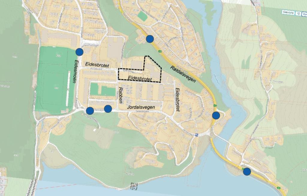 Eide Sjukeheim Trafikale konsekvenser Side 5 Figur 6 : Trafikkulykker 2005 2014 (Kilde : Nasjonal vegdatabank).