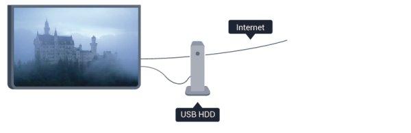 4.10 Følg instruksjonene på skjermen. USB-harddisk Når USB-harddisken er formatert, skal du la den være koblet til permanent.