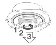 24 (se diagram 13.1). 11.2 Forsert ventilasjon Åpne spjeldet og ta ut strupebrikken C, Fig. 25.