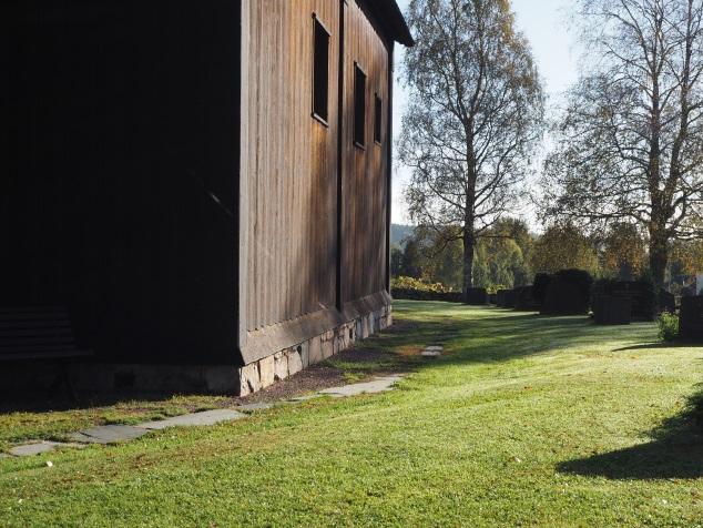 Høyjord stavkirke gikk gjennom en omfattende restaurering i perioden 1948-1953.