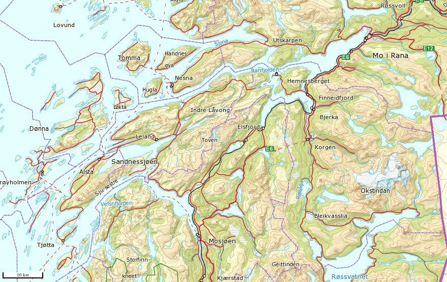 3 INNLEDNING Det foreligger planer om å bygge et småkraftverk i nedre deler av Velsvågen i Leirfjord kommune, Nordland fylke.