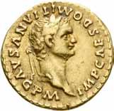 2883 1+ 250 000 830 831 832 830 HADRIAN 117-138, aureus, Roma 118 e.kr. (7,02 g). Fortuna sittende mot venstre RIC.