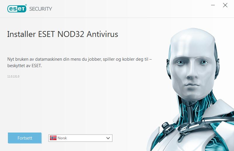 2. Installasjon ESET NOD32 Antivirus kan installeres på datamaskinen din på flere måter.