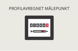 Rapportering av måleverdier Profilavregnet målepunkt -> Nettselskapet sender periodevolum og fra- og til-stand til Elhub Profilavregnede