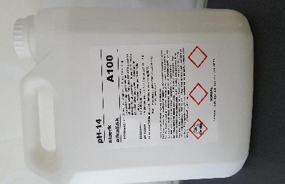 alkoholer 5L / 20L / 100L / 500L / 1000L Pris 1990,- for 15L PH14 Kraftvask Blandingsforhold: 1/40 vann (både sjø- og