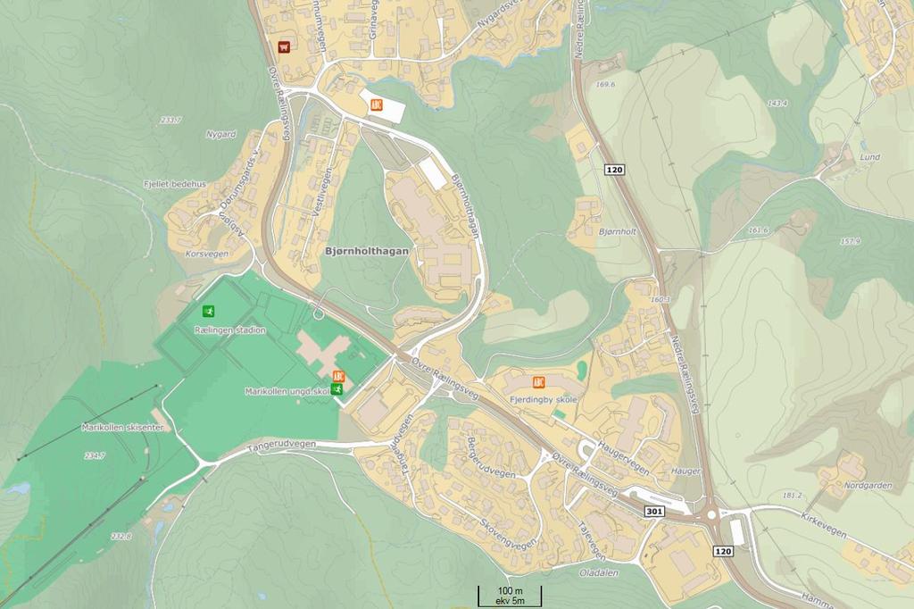 videregående skole Marikollen ungdomsskole Fjerdingby