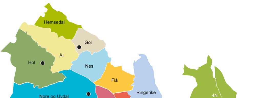 8 Eksempel på gjennomgående billettering i et felles pris- og sonesystem I dette kapittelet beskrives et tenkt eksempel med felles priser og soner, og med gjennomgående billettering for Buskerud,