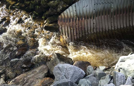 Drøya er et tilløpsvassdrag til Gaula ved Drøyvollan, og har utløp til Gaula om lag 1,6 kilometer nedstrøms Eggafossen. Det er det første sidevassdraget av noe størrelse nedstrøms Eggafossen.