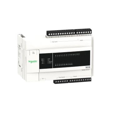 Produktdatablad Karakteristikk TM238LDD24DT (45 076 89) M238 24VDC 14i/10u tr.