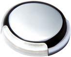 Bryter: Ja - Touch bryter Kan dimmes: Nei Vanntett: IP 50 Diameter: Ø 50 mm Innbygging: 0 mm Tykkelse hode: 17 mm