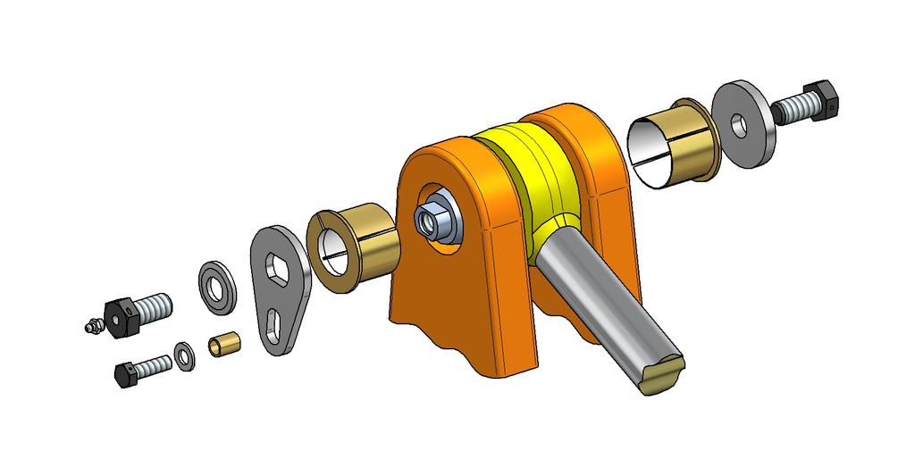 1.4/ Assemble the components. Komponenter monteres. NOTE 1.