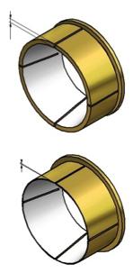 replacement for a worn bushing. Oversized cone sleeves can be ordered from bondura technology AS.