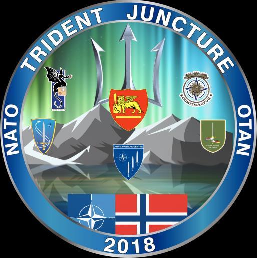 Trident Juncture 18 Øve mottak av allierte