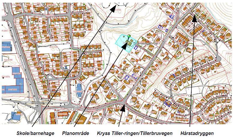 Byplankontoret Planident: r20150039 Arkivsak:15/40606 Detaljregulering av Tiller-ringen 58, sluttbehandling Planbeskrivelse Dato for siste revisjon av planbeskrivelsen : 30.1.2017 Dato for godkjenning av bystyret : 26.