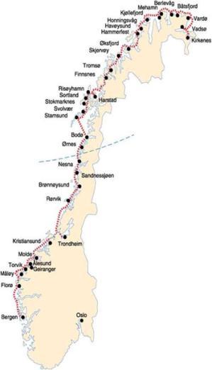 96% regularitet i 2010 Tekniske utfordringer på de eldste skipene 81% MV Lofoten 1964 91% MV Nordstjernen