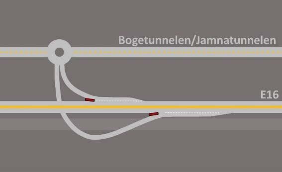 E16 VC11 Tunnel, 2 tuber Tunnel, 1 tube