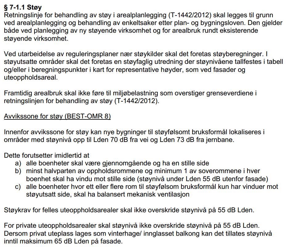 Støyutredning Sagstugrenda 8 2.