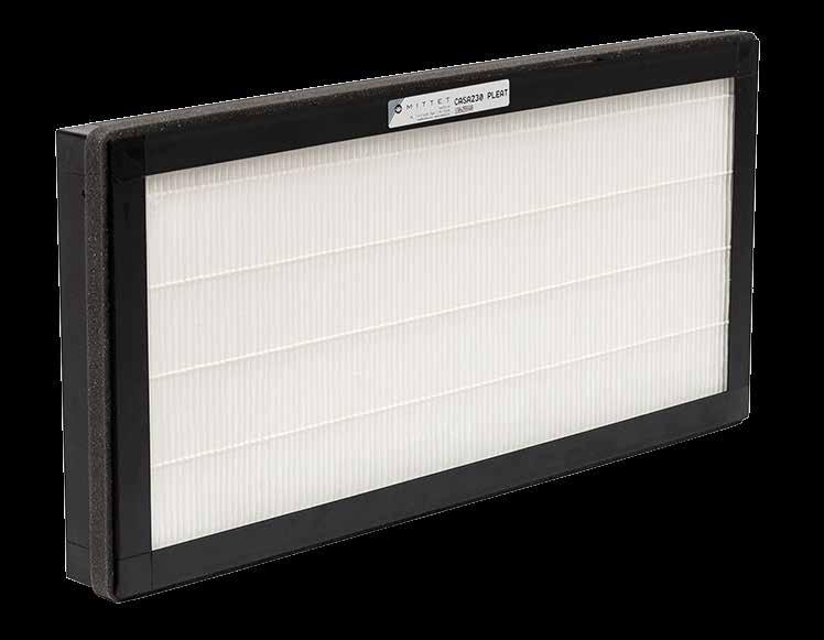 MICRO GLASSFIBER KULL ECO Ventilasjonsfilter glassfiber kull ECO i filterklasse F7. Senk dine driftskostnader.