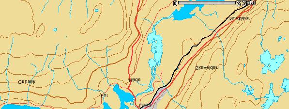 Faslefoss Faslefoss er innløpet til Fløafjorden (Nord-Aurdal kommune, innsjønr. 6817, 317 m o.h.) (fig 24).