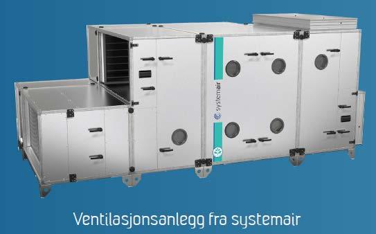 Energibrønn Frikjøling og avfukting om sommeren (AC), varmepumpedrift om vinteren Ventilasjonssystem tilpasset butikker Dokumentasjon av energiflyt