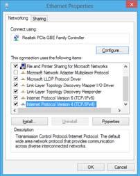 Konfigureringsalternativer i Windows 8 Konfigurere en dynamisk IP/PPPoE-nettverksforbindelse For å konfigurere en dynamisk IP/PPPoE- eller statisk