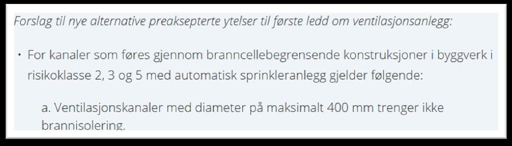 Forslaget til ytelsen på maksimalt 400 mm er underbygget av utredning, men det er ikke redegjort for hvor tallet kommer fra. Dette er et tall som vi ikke kjenner igjen fra annen litteratur. 2.