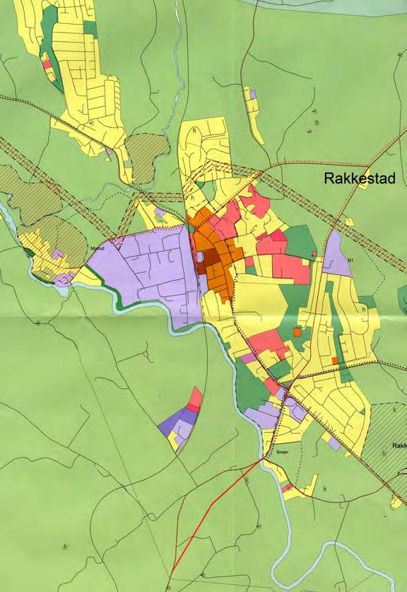 Kommuneplanen (Samfunnsdel og Arealdel) for Rakkestad ble vedtatt av kommunestyret 25.mai 2011, og er å anse som førende for områdeplanarbeidene.