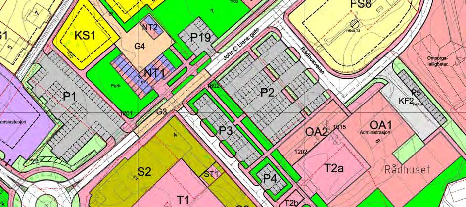 P1: ved Esso/ Bankgården: 70 plasser inkl HC-parkering. P2: Rådhuset: 88 plasser inkl.