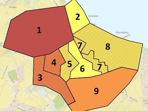 Stor Middels- Stor Middels Liten- Middels Som et nærmiljø- og friluftslivområde har planområdet liten verdi. Det inneholder ikke funksjoner som gjør at folk oppholder seg i området, utenom beboere.