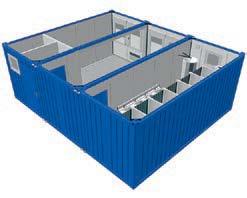 UT WC-container damer / herrer