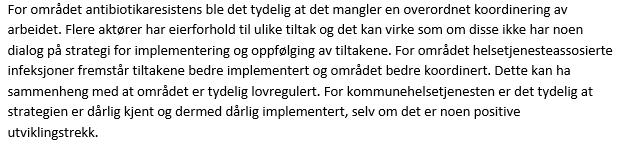 Midt-evaluering av Nasjonal strategi for forebygging av