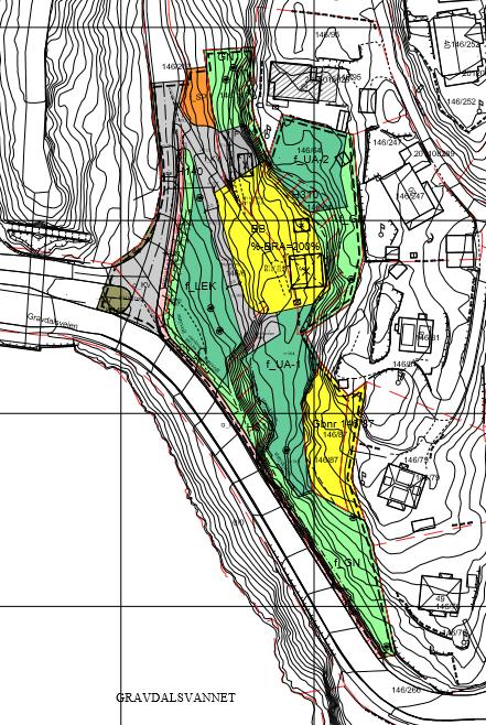 for område. Boligbebyggelse skal tilpasses omkringliggende bebyggelse og topografi slik at denne virker logisk plassert på tomten, men også tiltalende for området.