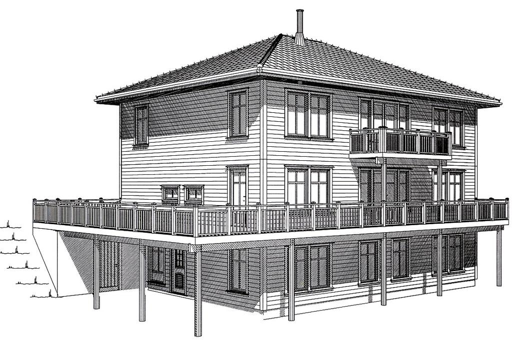 6. BESKRIVELSE AV PLANFORSLAGET Det gjeldende planforslaget inneholder bare én boligtomt, og en del av det eksisterende friområdet foreslås beholdt som friområde som i dag.