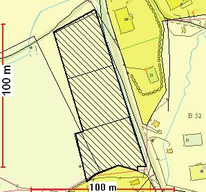 1.2 Planstatus i området og rettslig grunnlag Del av eiendommen 84/4, som søkes fradelt som boligtomter, ligger i uregulert område og er i kommuneplanens arealdel for Lunner