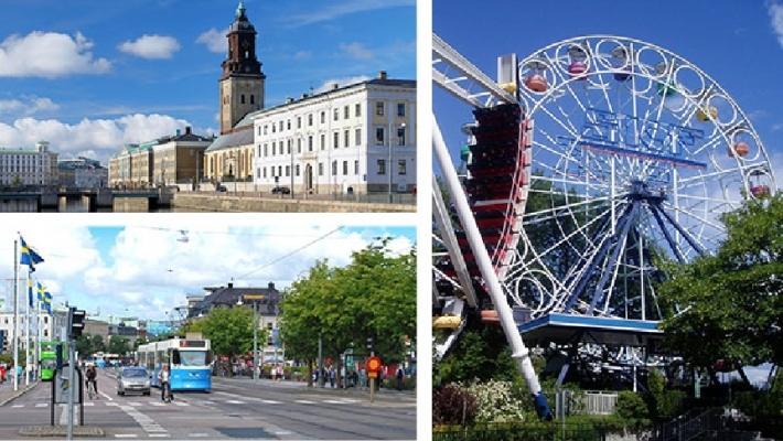 Liseberg fornøyelsespark (2.6 km) Når svenskene tenker på Göteborg, så tenker de selvsagt også på fornøyelsesparken Liseberg. Det gjør nok vi i Norge også.