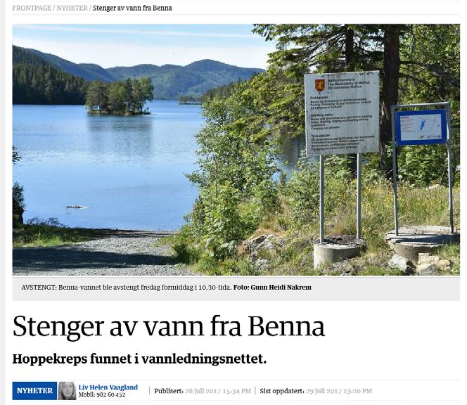 Stengingen av vannkilden har nå vart i to måneder og vil sannsynligvis vare en