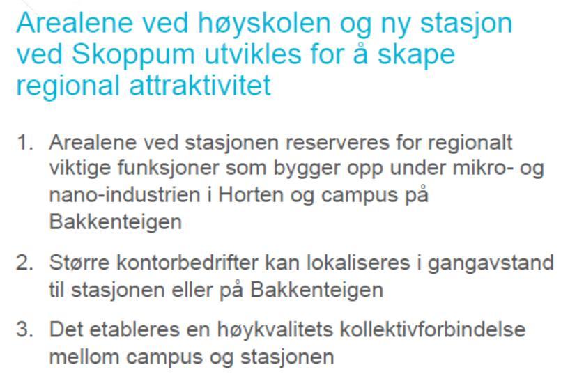 Trenger Vestfold et stort område for å trekke til seg store etableringer? Må unngå at virksomhet som er etablert andre steder flytter dit.