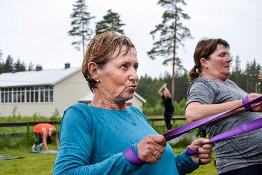 - Hun spratt jo rundt og stråte på bidet. Når hun karte det, så ska jammen meg jeg også. Jeg trengte hjep. Det fikk jeg her på Camp Eggemoen.