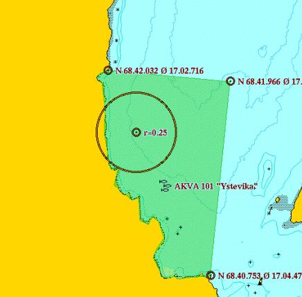 Kommune Skånland Opprinnelig Justert Nummer 1913-A2 forslag forslag Ystevika 2,3 Innspill akva Eksisterende lokalitet, foreslått utvidet.