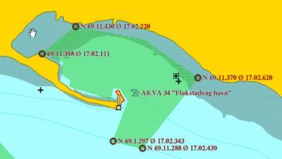 Kommune Nummer Torsken A-34 Flakstadvåg hamn SH4/NFFFA A 4,5 Innspillsgruppe akva Område skal brukkes til ventemerd for slaktefisk.
