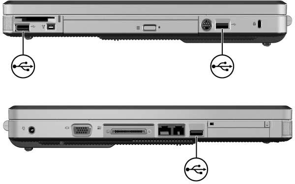 Oppgradere og skifte maskinvare Koble til en USB-enhet USB (Universal Serial Bus) er et maskinvaregrensesnitt som kan brukes for å koble enheter som USB-tastatur, mus, skriver, skanner og hub til