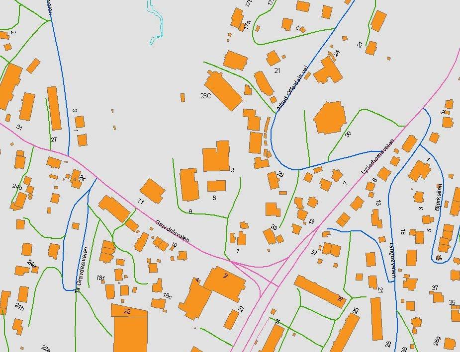 Planområdet Bergen sentrum 4 km Fig. 2.